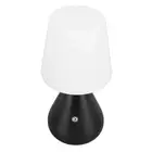 Night Light LED Table Lamp Stepless Dimmable White Lampshade 3 Colors Touch