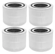4 Pack Replacement Smoke Remover Filter Set for LEVOIT Core 300-RF Air Purifier
