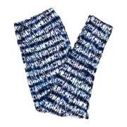 TC LuLaRoe Leggings ~ BLUE & PURPLE TIE DYE ~ SIZES 12-18; Tall & Curvy