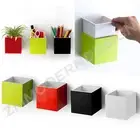 Qualy Pixel Box Floating Wall Display Case Container Shelf Choose from 4 Colors