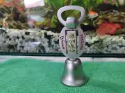 Hand bells, silver bells made in Thailand, call bells and open drink bottle open