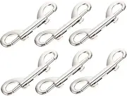 ERINGOGO 6Pcs Zinc Alloy Snap Hooks for Dog Leash Accessories Multipurpose Clip for Pet Leashes Handbags and Luggage Straps Easy to Use and Install Lightweight