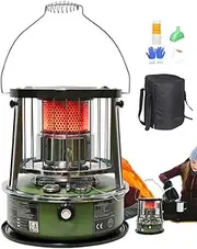 -Powered Heater - Long-Lasting Outdoor Oil Burner, Efficient Tent Heating Device | Multipurpose Handheld Oil Warmer, Quick Heating Portable -Powered System for Outdoor or Indoor Comfort