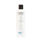 Nioxin System 5 Cleanser Shampoo 300ml for chemically treated hair with Light th