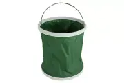 Wildtrak Green Collapsible 11L Foldable Bucket Outdoor Camping Container Storage