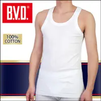在飛比找momo購物網優惠-【BVD】100% 純棉背心內衣(5件組)