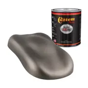 Hot Rod Flatz Graphite Gray Metallic Urethane Auto Flat Car Paint, Quart Only