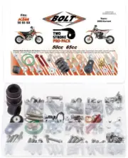 Bolt Euro Style Two-Stroke Bolt Screw Pro Pack KTM Husqvarna 2002-2024 50cc-65cc