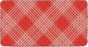 Buffalo Plaid Check Tartan Scotland Red Toddler Travel Bed Sheet Waterproof Cot Sheet for Portable Baby Bed for Children Daycare Cot 50'' x 25'' (Sheet,Bed Not Included)