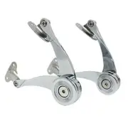 Pack of 2 Folding Support Hinge Lid Stay with Soft Close for kicthen Cabinet