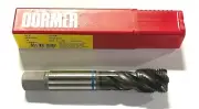 Dormer 7/8"-14 Tap HSS-E-PM Machine Tap Super B Coated Semi Bottoming Spiral FL