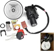 CACNPDPHZH Fuel Gas Cap Ignition Switch Seat Lock Fit for Honda CB500 CBR500R CB500F CB500X CB500FA CB500XA CBR500RA CB 500 F FA X XA CBR 500R