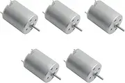 DC Motor 3V-12V 280 Micro Motor 42 x 24 mm for RC Boat Model Toys DIY (Pack of 5)