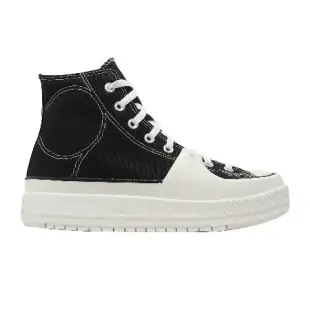 Converse 厚底帆布鞋 Chuck Taylor All Star Construct HI 高筒 男女鞋 白黑 A05094C