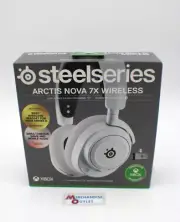 SteelSeries Arctis Nova 7X Wireless Gaming Headset - Xbox PC Switch - White