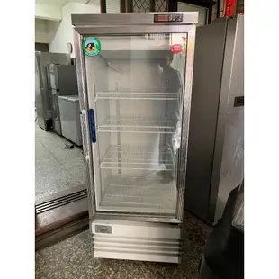 [中古] 350L 單門玻璃冷藏冰箱 營業用冰箱 飲料冰箱 台中大里二手冰箱 台中大里中古冰箱 修理冰箱 維修冰箱