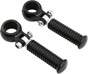 Motorcycle 1.25" Engine Guard Highway Bar Foot pegs Footrests For Harley Dyna Touring Softail Sportster(A Style)