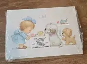 NOS VTG Postcards Cats Dogs Bringing Gifts 4 Little Girl Ruth Morehead