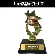 155mm BASKETBALL NBA NBL Trophy competition Award sport GOLD STAR
