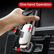 For Baseus Universal Car Mobile Phone Holder Gravity GPS Slot Mount Stand Cradle