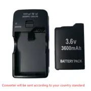 Rechargeable Battery + AC Charger for PSP 1000 1002 Sony PlayStation Portable