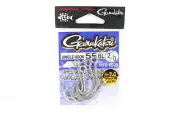 Gamakatsu 66394 Single Hook 55 Plugging Barbless Hook Size 2/0 (3891)