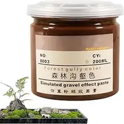 Basing Mud for Miniature - 200ml Earth Texture Sand Effect Basing for Miniature - Beginners-Friendly Crafting Accessory Friends Classmates Use for School, Home