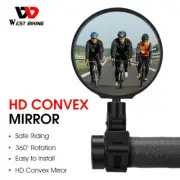 WEST BIKING Bicycle Handlebar Rearview Mirror MTB Road Bike View Mirror 1pcs
