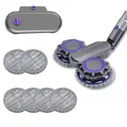 Electric Mop Cleaning Head with Water Tank for Dyson V6 Vacuum