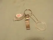 Uncle Bill's Sliver Gripper TWEEZER, EDC Keychain KIT: Light & 5X Mag. Glass
