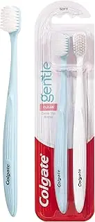 Colgate Gentle Clean Manual Toothbrush, 2 Pack, Soft Bristles