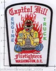 Washington DC - Engine 18 Truck 7 District of Columbia Fire & EMS Patch