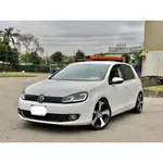 2010 VW GOLF TSI 1.4 白改#強力過件99%、#可全額貸、#超額貸、#車換車結清