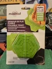 Mastrad Trivet - Silicone Folding Trivet - High Heat Resistant and Dishwasher Sa