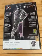 RARE 7 PG BOX NEW X-BIONIC ENERGY ACCUMULATOR EVO WOMEN LONG SLEEVE SHIRT L/XL