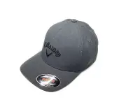 NEW 2025 Callaway Golf Stretch Fit Black Fitted L/XL Hat/Cap