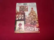 VOGUE #9687 - DESIGNER TERESA LAYMAN-AMERICAN CHRISTMAS DECORATION PATTERN FF