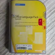 2007 Microsoft Office Language Pack Spanish Computer CD For Windows NEW
