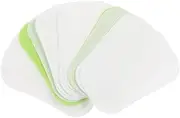 50pcs Sheets Hand Soap Flakes Travel Soap Hand-Washing Soap Slices Soap Paper for Travel Small Soap Slice Travel Supplies Soap Outdoor Hand Washing Soap Slices Portable Soap White