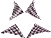 ABOOFAN 4pcs Purple Rhinestone Car Door Corner Edge Guards Stylish Collision Protector Easy Installation for SUV Truck Scratch Resistant Car Accessories