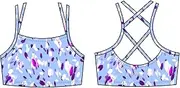 [Bloch] Girls' Remi X-Back Bra Top