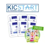 KicStart VLCD Shakes - Mixed pack of 42 + FREE Feel Good Protein Water Sample