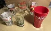 Coca Cola Collectible Glassware And Ornament Lot