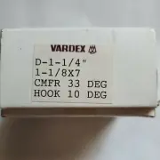 Vargus 1-1/8 - 7 UNC Thread Rt. Hand HSS Chaser Geometric 1-1/4D Compatible DD
