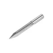 0.5mm Tip 30 Degree 55mm Length Carbide Tapered Wood Engraving CNC Router Bit