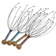 Stainless Steel Octopus Head Scalp Neck Massager