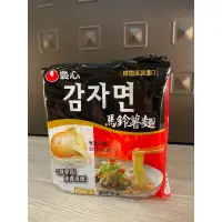 在飛比找蝦皮購物優惠-韓國 農心 馬鈴薯麵 4包入