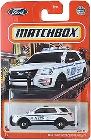 [Hot Wheels] Matchbox 2016 Ford Interceptor Utility - White 95/102