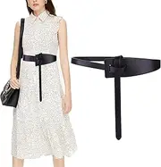 [AWOCAN] Fashion Womens Tie a Knot Belt Ladies Waist Dresses Belt Jumpsuit Coat Belt