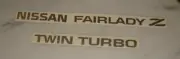 New 1990-1996 300ZX Twin Turbo Rear Badge Decal Set for Nissan 300ZX TT